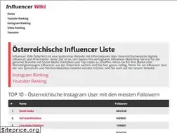Sites similar to influencerwiki.at