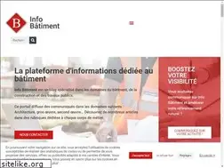 Sites similar to info-batiment.com