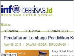 Sites similar to info-beasiswa.id