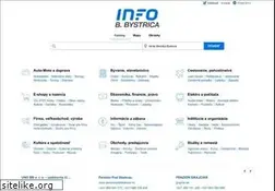 Sites similar to info-bystrica.sk