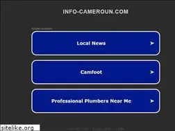 Sites similar to info-cameroun.com