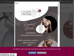 Sites similar to info-cosmeticsandmore.de