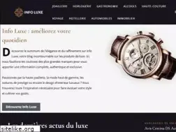 Sites similar to info-luxe.com