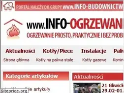 Sites similar to info-ogrzewanie.pl