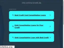 Sites similar to info-online-kredit.de