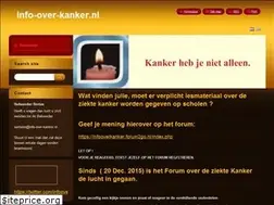 Sites similar to info-over-kanker.nl