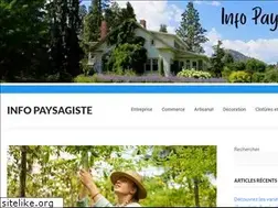 Sites similar to info-paysagiste.com