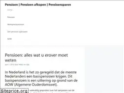 Sites similar to info-pensioen.nl