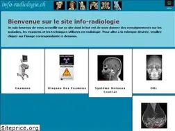 Sites similar to info-radiologie.ch