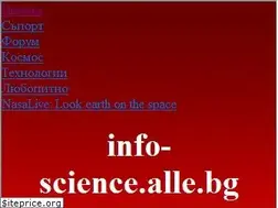 Sites similar to info-science.alle.bg