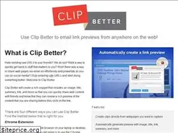 Sites similar to info.clipbetter.com