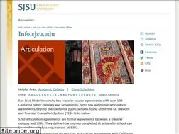 Sites similar to info.sjsu.edu