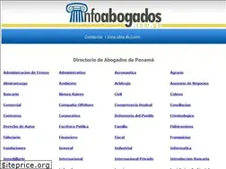 Sites similar to infoabogados.com.pa