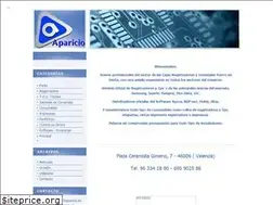 Sites similar to infoaparicio.es