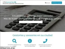 Sites similar to infoasesorias.es