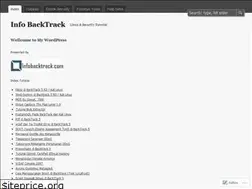 Sites similar to infobacktrack.wordpress.com