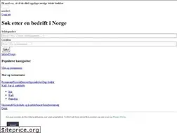 Sites similar to infobel.no