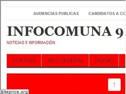 Sites similar to infocomuna9.com.ar