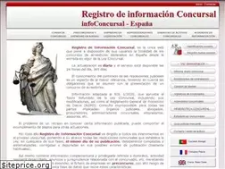 Sites similar to infoconcursal.es