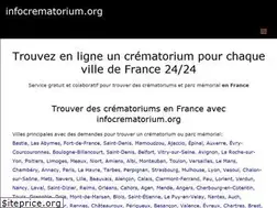 Sites similar to infocrematorium.org