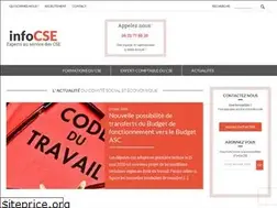 Sites similar to infocse.fr