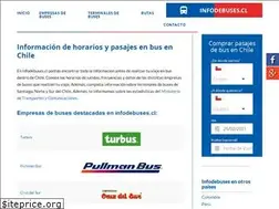 Sites similar to infodebuses.cl