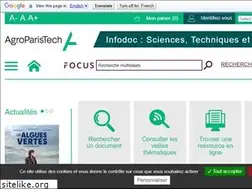Sites similar to infodoc.agroparistech.fr