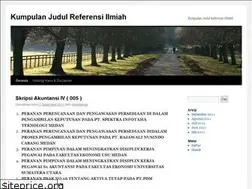 Sites similar to infoduniailmiah.wordpress.com
