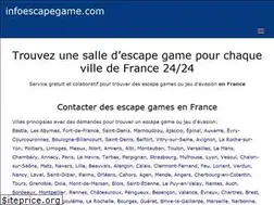 Sites similar to infoescapegame.com
