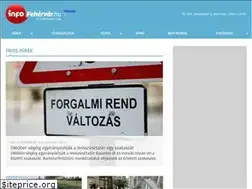 Sites similar to infofehervar.hu