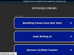 Sites similar to infogob.com.mx