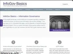 Sites similar to infogovbasics.com