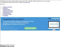 Sites similar to infogreffe.com