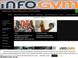 Sites similar to infogym.com