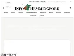 Sites similar to infohemmingford.org