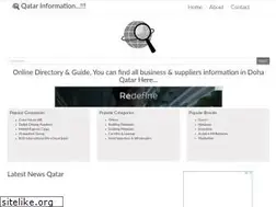Sites similar to infoinqatar.com