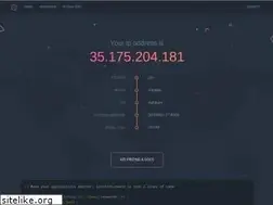 Sites similar to infoip.io