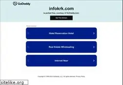 Sites similar to infokrk.com