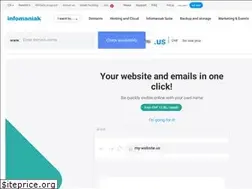 Sites similar to infomaniak.be