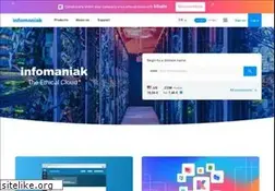 Sites similar to infomaniak.com
