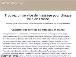 Sites similar to infomassage.org