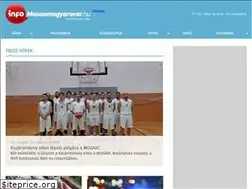 Sites similar to infomosonmagyarovar.hu