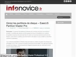 Sites similar to infonovice.fr