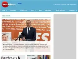 Sites similar to infopapa.hu