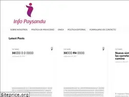 Sites similar to infopaysandu.com