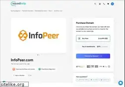 Sites similar to infopeer.com