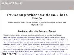 Sites similar to infoplombier.com