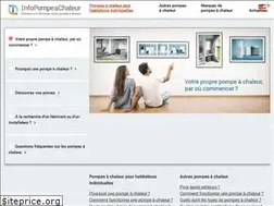 Sites similar to infopompeachaleur.be