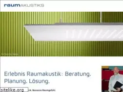 Sites similar to inforaumakustiks.de