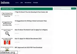 Sites similar to inform.ng